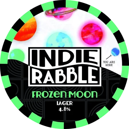 Indie Rabble - Frozen Moon - Lager 30L Keykeg