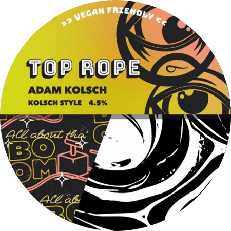 Top Rope Brewing - Adam Kolsch - Kolsch Style Lager (Vegan) 30 Litre Polykeg (Sankey)